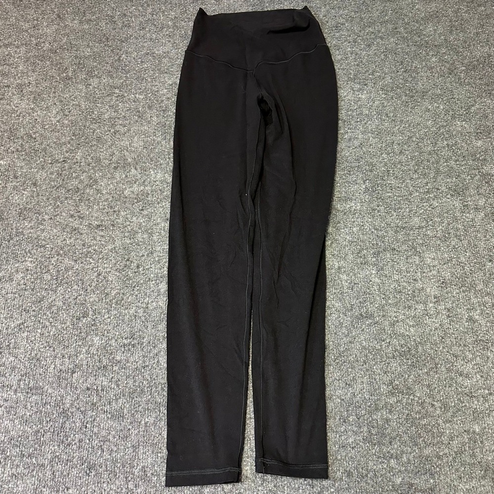 Aerie Leggings Womens Size S Black Real Me High Rise Crossover 7/8 Athletic Yoga